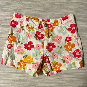Gymboree Floral Girls Shorts. Size 7.